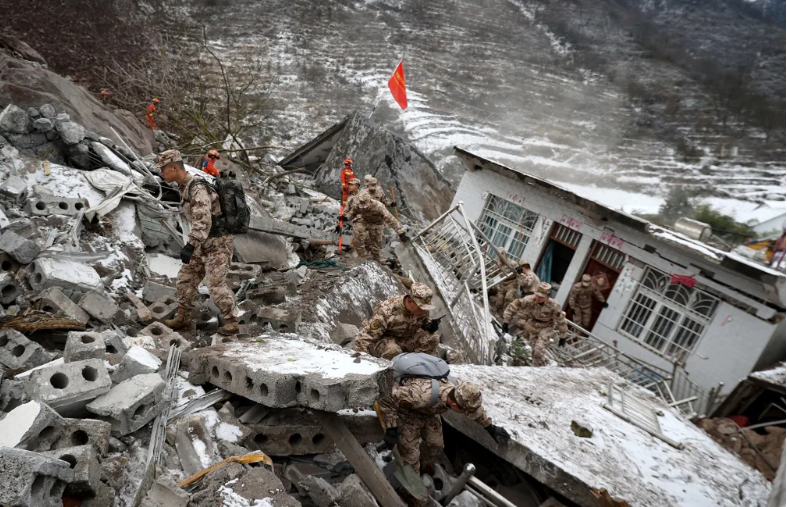 Deadly Landslides Strike Southern China Amidst Harsh Winter Conditions