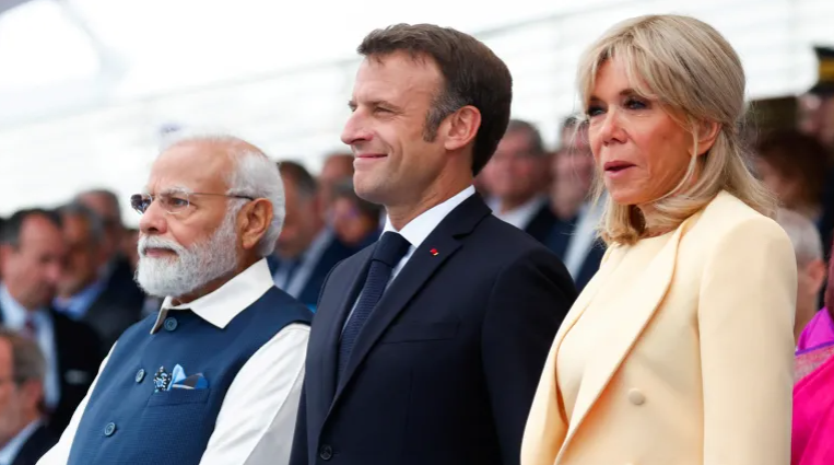 Modi Honored at France's Bastille Day Parade Amid Defense Deals