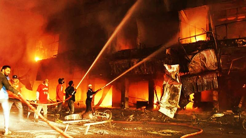 More Than 45 Killed In Bangladesh As Blaze Erupts At Mall