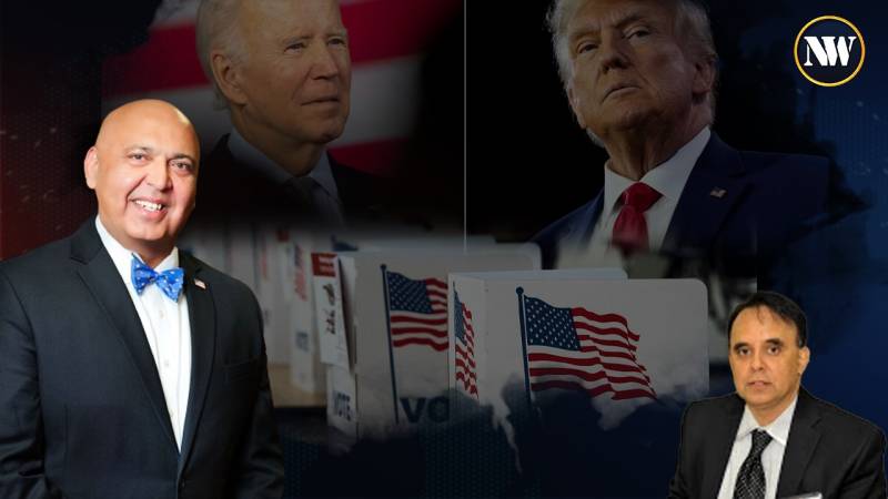 2024 US Elections: Biden vs. Trump's Foreign Policy, Pakistan's Protests, IMF, and Afghan Withdrawal