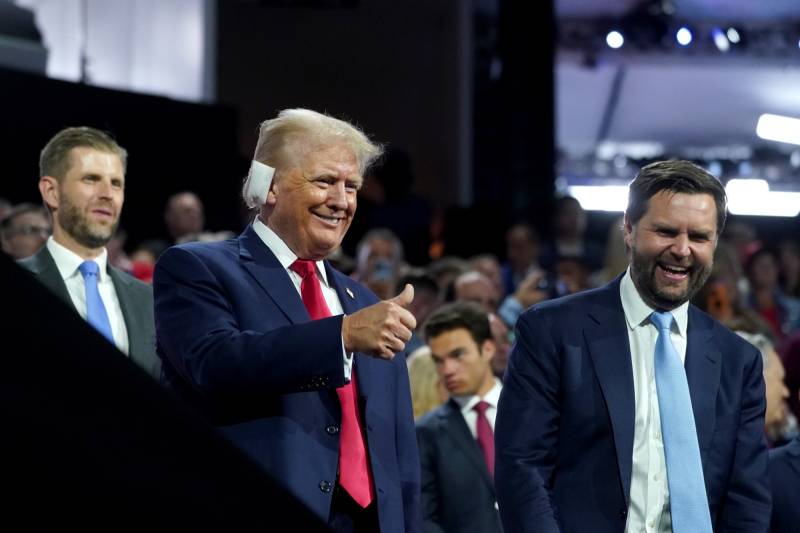 Trump Picks Ohio Senator J.D. Vance As Running Mate